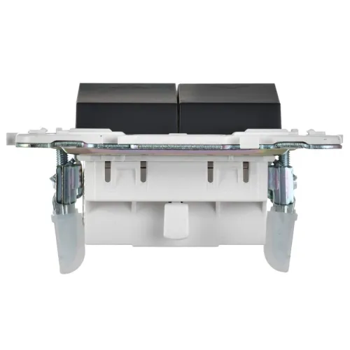 Выключатель жалюзи SKANDY 10А SK-V12Bl черн. IEK SK-V15-0-10-K02 фото 4