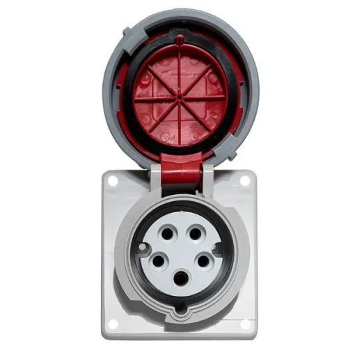 Розетка стационарная внутренняя угловая 4152 3Р+РЕ+N 16А 380В IP67 PROxima EKF ps-4152-16-380 фото 10