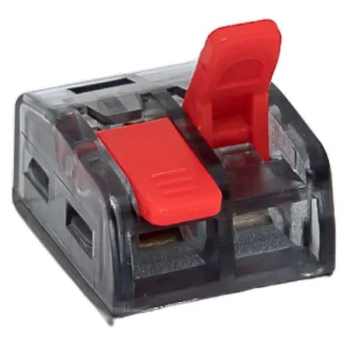 Клемма строительно-монтажная СМК 221-412 с рычагом 2 отверстия 0.2-4.0кв.мм (блист.20шт) PROxima EKF plc-smk-221-412b-20 фото 6