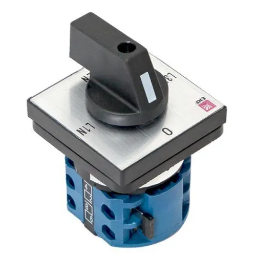 Переключатель кулачковый ПК-1-84 4п 10А для вольтметра (для фазного напряжения) PROxima EKF pk-1-84-10 фото 5