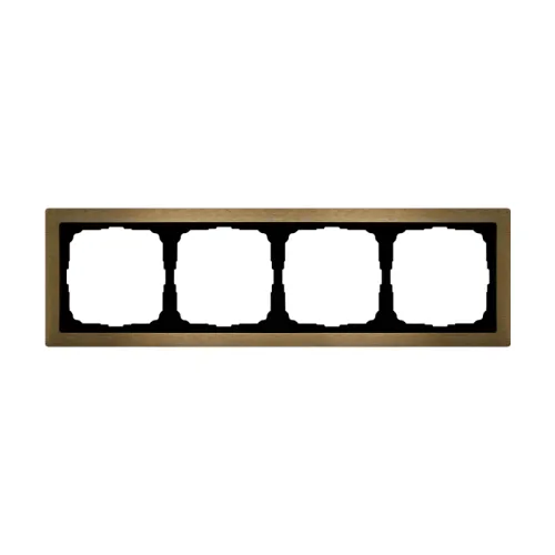Рамка 4-м ArtGallery Pure метал. латунь SE GAL312204 фото 2