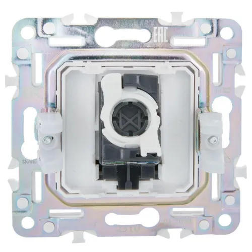 Розетка компьютерная RJ45 кат.5E SKANDY SK-K01Gr сер. IEK SK-K10-1-K03 фото 5