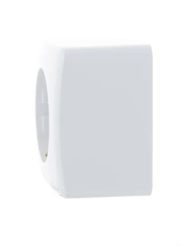 Розетка 1-м ОП Viola с заземл. бел. LEZARD 751-0200-122 фото 2