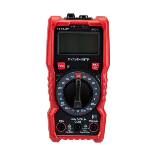 Мультиметр портативный R113A Rexant 13-3109 фото 6