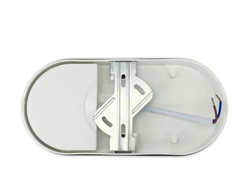 Светильник светодиодный WP 15 C 12W OP 840 W10L22 WH 220х106х60мм 12Вт 4000К IP65 ЖКХ овал. пылевлагозащ. бел. Русский Свет 15071524499 фото 2