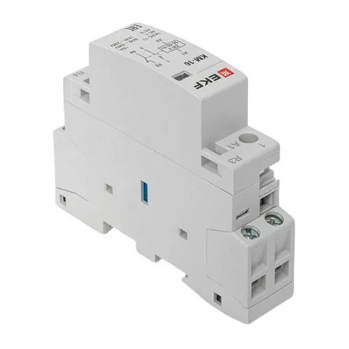 Контактор модульный КМ 16А NО+NC (1 мод.) EKF km-1-16-11 фото 2