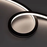 Лента светодиодная NOVA-TOP-BLACK-A120-16x15mm 24В Day 4000К 10Вт/м IP67 2835 wire x2 вывод боков. герметичная (уп.5м) Arlight 049082