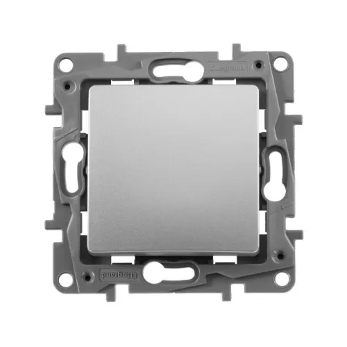 Переключатель 1-кл. СП Etika 10А IP20 250В 10AX авт. зажимы механизм алюм. IEK 672405 фото 3