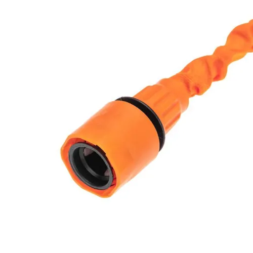 Набор поливочный растягивающийся шланг 20м пистолет 7 режимов соединитель ЧЕТЫРЕ СЕЗОНА 62-0258 фото 4