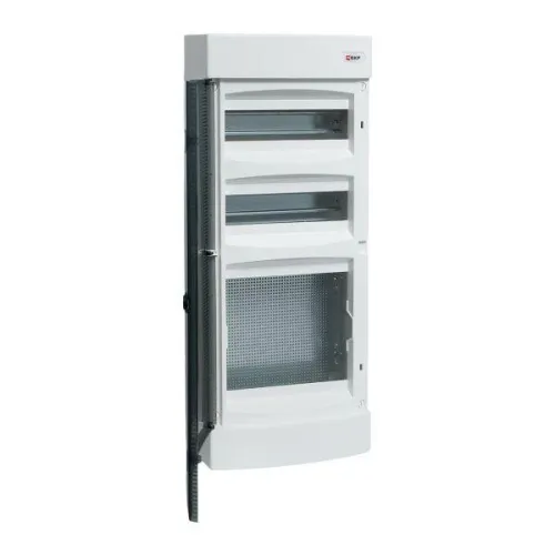 Щит комбинированный Unix 2х12мод. + 1 монтаж. плата 4 габарит IP41 прозр. дверь PROxima EKF ux-2x12+1m-n фото 6