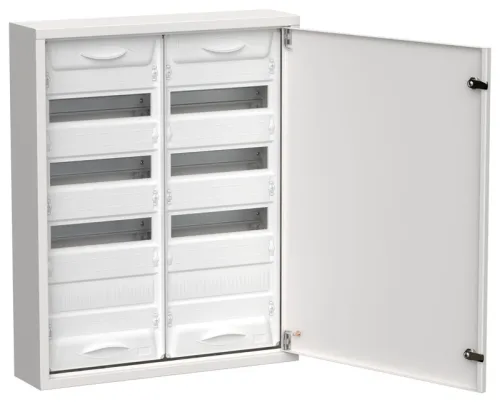 Корпус ЩРн-96 (2х48) TITAN 5 710х570х140 IP31 метал. бел. IEK TI5-50-N-2X048-31
