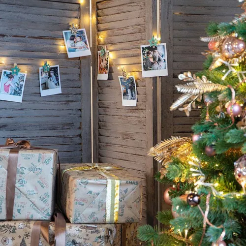 Прищепка деревянная "Звездочки" 16х4.5х1.3см бирюз. (уп.6шт) Neon-Night 504-033 фото 3