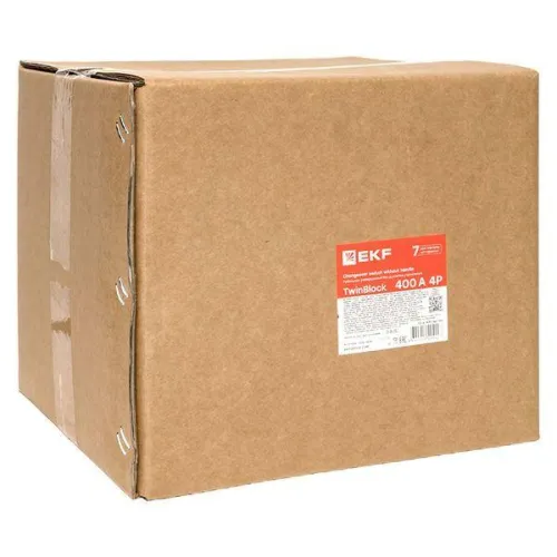 Рубильник 4п 400А реверсивный без рукоятки управления TwinBlock EKF tb-s-400-4p-rev фото 4