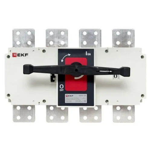 Рубильник-выключатель 4п 1600А с рукояткой управления для прямой установки PowerSwitch EKF psds-1600-4 фото 7