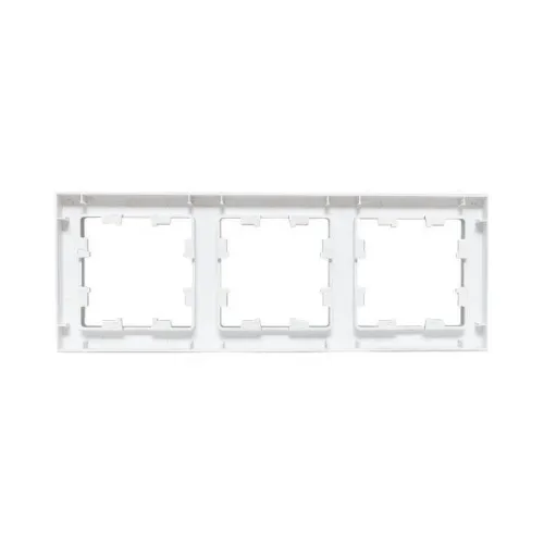 Рамка 3-м Эпика пластик алюм. EKF UP1-FPA-03 фото 4