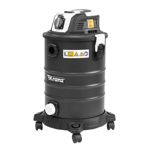 Пылесос строительный KR30 1400Вт 30л 4м Kranz KR-16-1117 фото 4