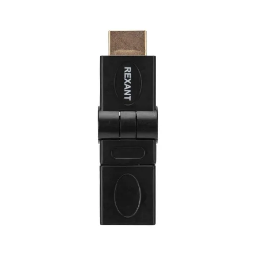 Переходник штекер HDMI - гнездо HDMI поворотный Rexant 17-6813 фото 2