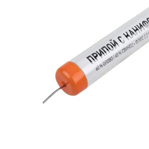 Набор для пайки №11 (паяльник 30Вт подставка губка для удаления припоя канифоль припой) Rexant 12-0165 фото 5