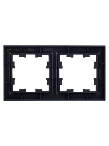 Рамка 2-м BRITE РУ-2-БрМ маренго IEK BR-M22-K35 фото 4