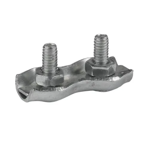 Зажим для троса двойн. Duplex (4мм) EKF zdtd-4