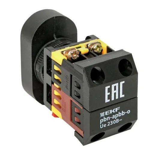 Кнопка АРВВ-22N "Пуск-стоп" овал. 220В NO+NC EKF pbn-apbb-o фото 8