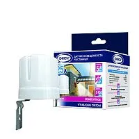 Датчик освещенности настенный 25А 5-100 Lux бел. IONICH 2204