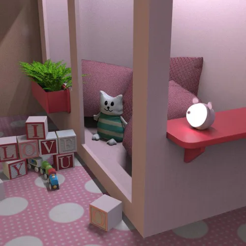 Светильник настольный Qplus 5Вт 2700-6000К 200лм 5В аккум. Li-ion 1200мА.ч диммир. ночник роз. GAUSS NN7024 фото 4