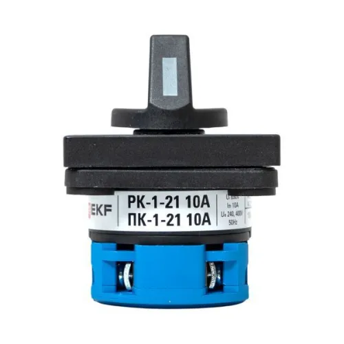 Переключатель кулачковый ПК-1-21 1П 10А "1-0-2" EKF pk-1-21-10 фото 8