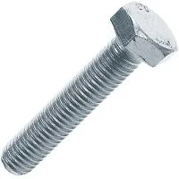 Болт с шестигранной головкой оцинкованный М8х16 (DIN 933) (уп. 100шт) Промрукав PR08.2785
