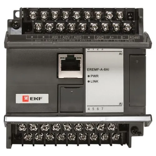 Модуль аналогового ввода EREMF 8 PRO-Logic (без поверки) EKF EREMF-A-8AI фото 7