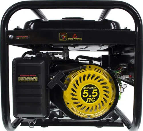 Бензогенератор DY2500L 1ф 2000Вт ручной стартер HUTER 64/1/3 фото 5