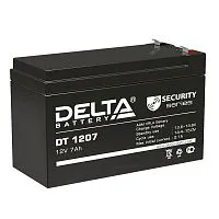 Аккумулятор ОПС 12В 7А.ч DT 1207 Delta 4614010040008