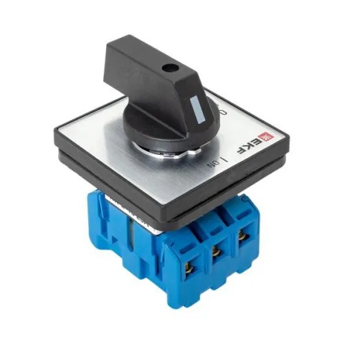 Переключатель кулачковый ПК-2-13 3П 25А "ВКЛ-ВЫКЛ" EKF pk-2-13-25 фото 7