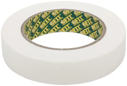 Лента малярная креппированная клейкая 25ммх50м FIT 11325