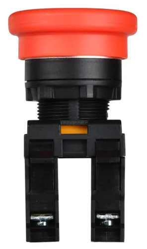 Кнопка "Грибок" d22мм 1НО+1НЗ MASTER без фиксации красн. IEK MI-BG60-11M-3-21-K04 фото 2