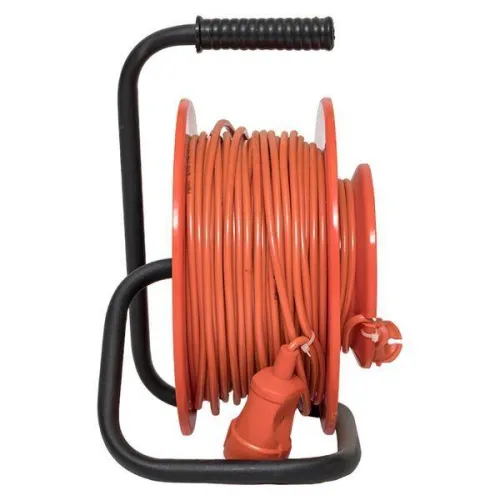 Удлинитель на катушке 1х40м без заземл. 6А IP20 Атлант 2.0 1.3кВт ПВС 2х0.75 PROxima EKF UKA02-06-275-1-40 фото 3