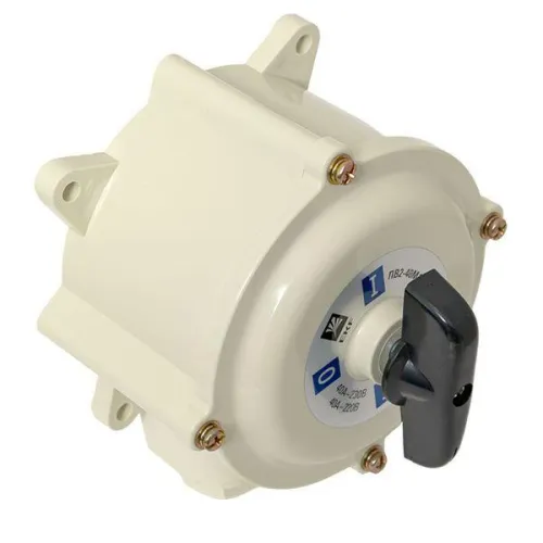 Выключатель пакетный 1-кл. 40А IP56 ПВ2-40 М1 пл. беж. EKF pv-2-40-4 фото 9