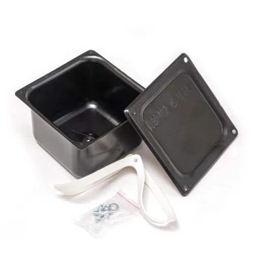 Коробка протяжная У-994 110х110х80 IP54 грунтованная с уплотнителем метал. Промрукав PR08.9805 фото 2