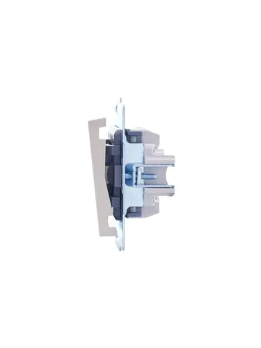 Переключатель проходной 1-кл. СП Vesna механизм крем. LEZARD 742-0388-105 фото 3