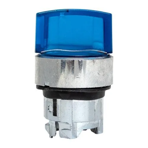 Механизм переключателя исполнительный ХB4 син. на 2 положения с фиксацией с подсветкой с короткой ручкой IP65 EKF XB4BD2FL-B-65 фото 7