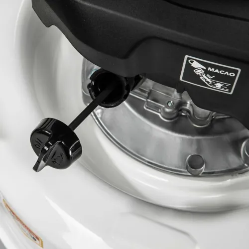 Газонокосилка бензиновая KR-430NSP несамоходная 150куб.см 43см Kranz KR-16-1235 фото 14