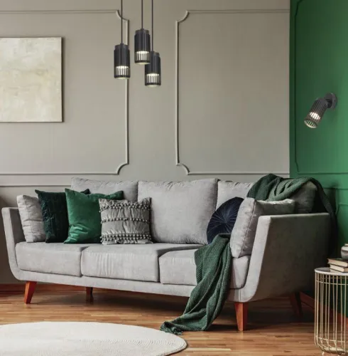 Светильник 4213 декоративный трековый подвесной GU10 черн. IEK LT-UPB0-4213-GU10-1-K02 фото 2