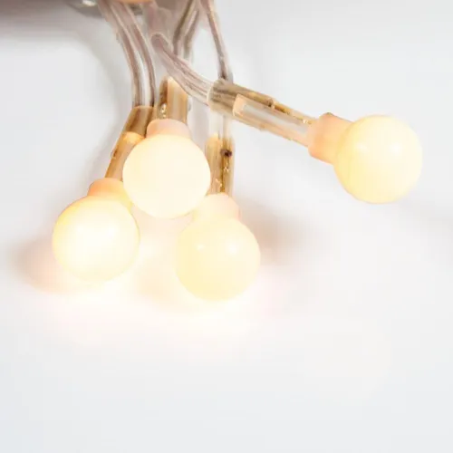 Гирлянда светодиодная "Мишура LED" 3м 288LED желт. 18Вт 220-240В IP20 провод ПВХ прозр. Neon-Night 303-601 фото 2