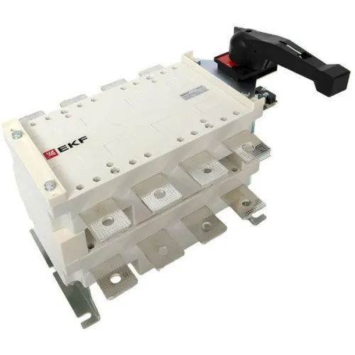 Рубильник-переключатель 4п 630А с рукояткой управления для прямой установки PowerSwitch EKF pscs-630-4 фото 5