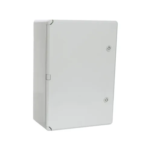 Корпус пластиковый распределительный ЩРН-45 IP65 сер. дверь 500х350х190 Промрукав PR08.26500 фото 2