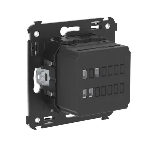 Механизм управления вентиляторами СП "Avanti" "Закаленная сталь" DKC 4404173 фото 3