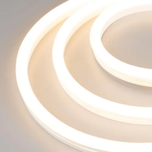 Лента светодиодная WAVE-SIDE-A120-12x25mm 230В Warm 3000К 12Вт/м IP67 wire x2 грибовидная форма герметичная (уп.50м) Arlight 051933