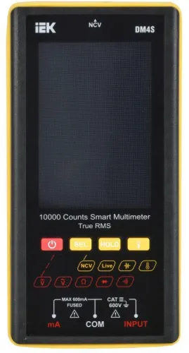 Мультиметр цифровой SMART DM4S ARMA2L 5 IEK A2L5-DM29-04 фото 4