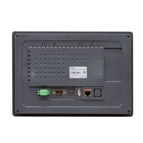 Панель промышленная операторская диаг. 10.1дюйм 1677М цветов дисплей TFT разреш.1024х600 px порты: 2 COM 1 Micro USB 1 USB 1 Ethernet DKC H1000-T100E фото 3