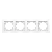 Рамка 4-м Афина универс. бел. Universal A0046
